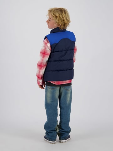 Vingino Doorgestikte bodywarmer donkerblauw