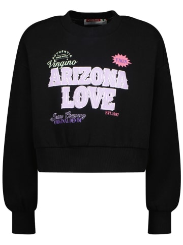 Vingino Sweatshirt in Schwarz