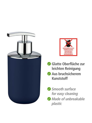 Wenko Zeepdispenser "Brasil" donkerblauw - 320 ml