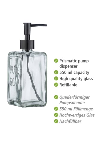 Wenko Dozownik mydła "Pure Soap" - 550 ml