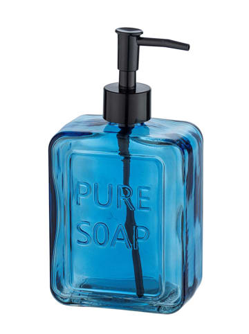 Wenko Dozownik mydła "Pure Soap" w kolorze niebieskim - 550 ml