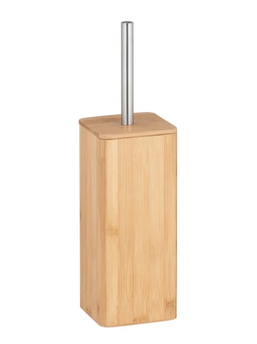 Wenko Zestaw WC "Alassio" w kolorze jasnobrązowym - wys. 37,5 cm