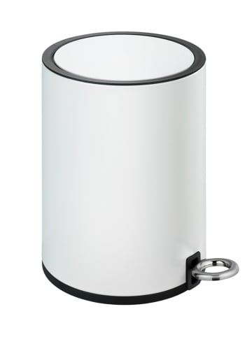 Wenko Treteimer "Monza" in Weiß - 3 l