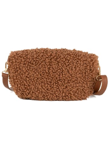 Anna Morellini Leder-Gürteltasche "Rialta" in Hellbraun - (B)27 x (H)19 x (T)8 cm