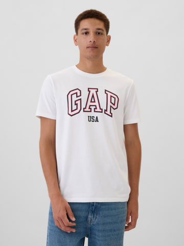 GAP Koszulka w kolorze białym