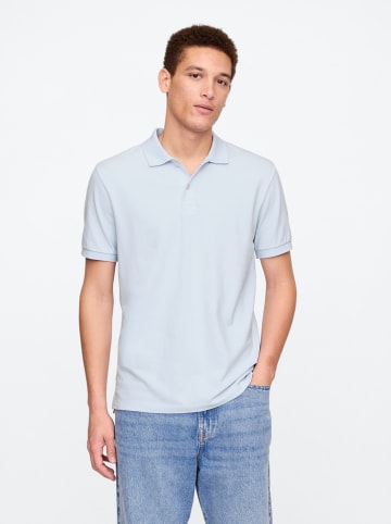 GAP Koszulka polo w kolorze błękitnym