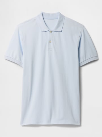 GAP Koszulka polo w kolorze błękitnym