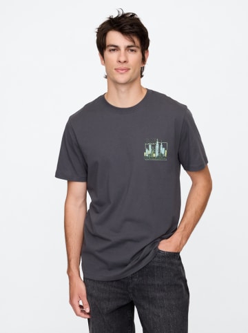 GAP Shirt in Anthrazt