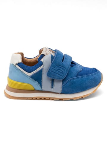 bisgaard Sneakersy w kolorze niebiesko-biało-żółtym