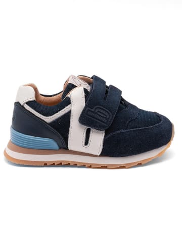 bisgaard Leder-Sneakers in Dunkelblau