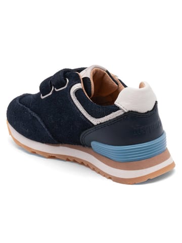 bisgaard Leder-Sneakers in Dunkelblau