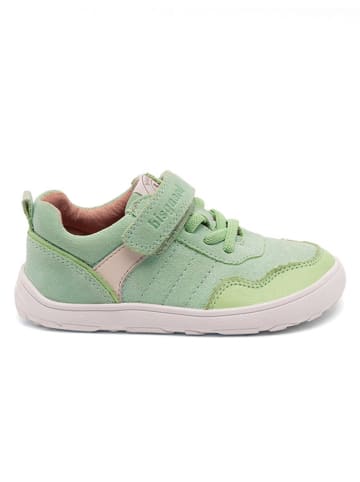 bisgaard Leder-Sneakers in Grün