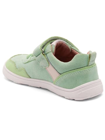 bisgaard Leder-Sneakers in Grün