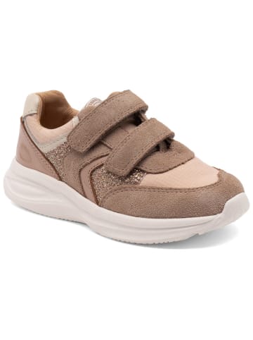 bisgaard Leder-Sneakers in Hellbraun