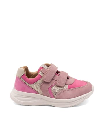 bisgaard Leder-Sneakers in Pink