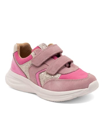 bisgaard Leder-Sneakers "Yuki" in Pink