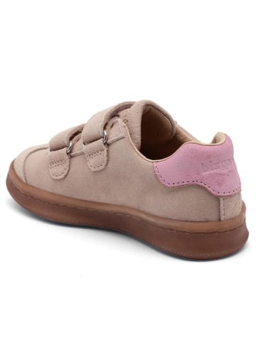 bisgaard Leder-Sneakers in Altrosa