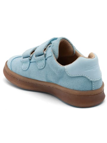 bisgaard Leder-Sneakers in Hellblau