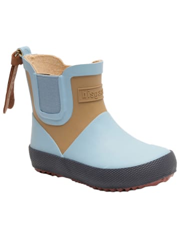 bisgaard Gummistiefel in Hellblau/ Hellbraun