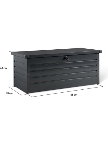 Inkazen Opbergkist zwart - (B)165 x (H)63 x (D)70 cm
