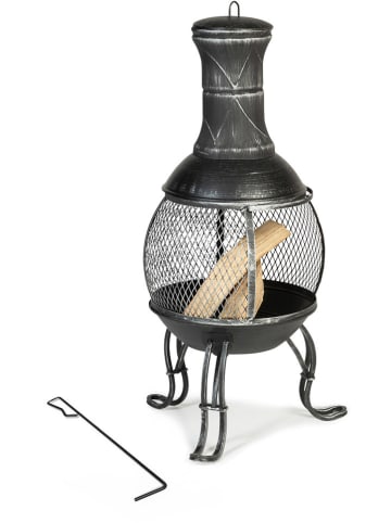 Inkazen Vuurschaal zwart - (H)87 cm