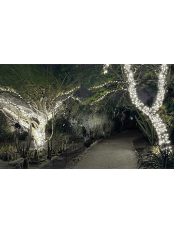 Inkazen LED-Solarlichterkette in Schwarz - 620 cm