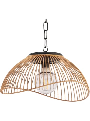 Inkazen LED-Solarhängeleuchte  in Hellbraun - (H)16 cm - Ø 30 cm