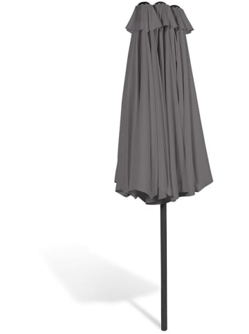 Inkazen Sonnenschirm in Grau - (L)260 x (B)450 cm
