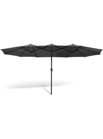 Inkazen Parasol grijs - (L)260 x (B)450 cm