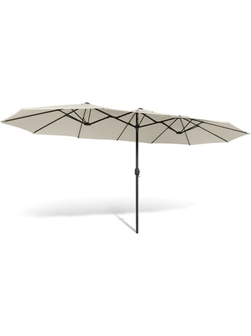 Inkazen Parasol crème - (L)260 x (B)450 cm