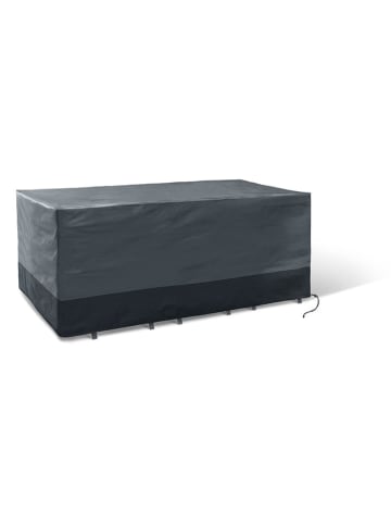 Inkazen Tuinmeubelbeschermhoezen grijs - (B)250 x (H)74 x (D)200 cm