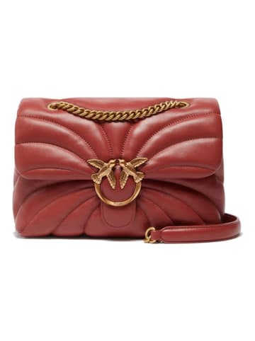 Pinko Leder-Umhängetasche in Bordeaux - (B)26 x (H)19 x (T)11 cm
