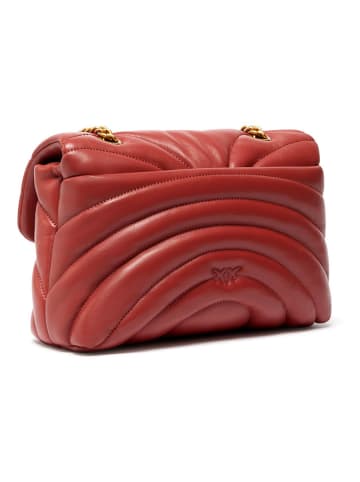 Pinko Leder-Umhängetasche in Bordeaux - (B)26 x (H)19 x (T)11 cm