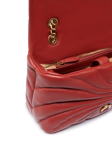 Pinko Leren schoudertas bordeaux - (B)26 x (H)19 x (D)11 cm