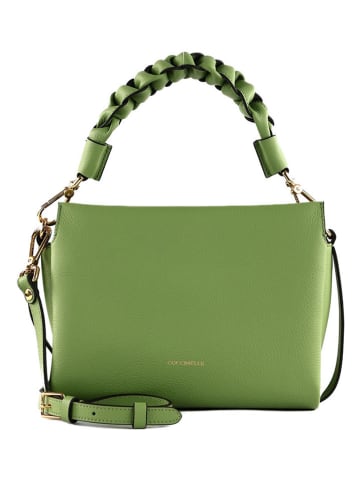 COCCINELLE Leren handtas groen - (B)23 x (H)17 x (D)13 cm
