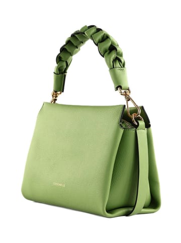 COCCINELLE Leren handtas groen - (B)23 x (H)17 x (D)13 cm