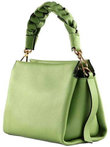 COCCINELLE Leren handtas groen - (B)23 x (H)17 x (D)13 cm