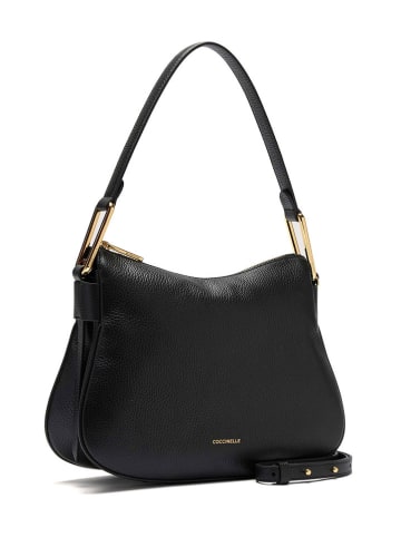 COCCINELLE Leren schoudertas zwart - (B)30 x (H)21 x (D)9 cm