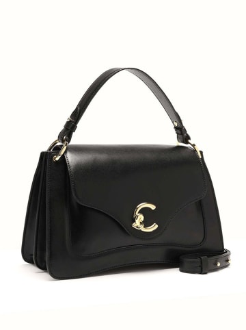 COCCINELLE Leren handtas zwart - (B)30 x (H)18 x (D)10 cm