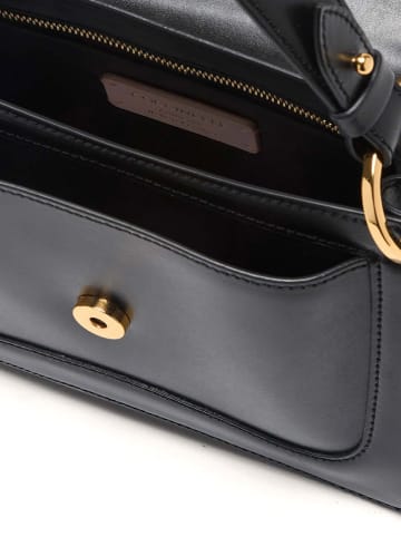 COCCINELLE Leren handtas zwart - (B)24 x (H)16 x (D)9 cm