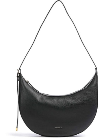 COCCINELLE Skórzana torebka w kolorze czarnym - 38 x 21 x 7 cm