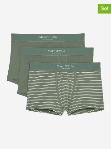 Marc O´Polo Bodywear 3er-Set: Boxershorts in Oliv