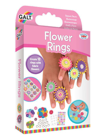Jumbo 60tlg. Kreativset: "Blumen-Ringe" - ab 6 Jahren