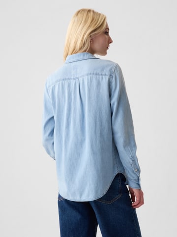 GAP Spijkerblouse lichtblauw