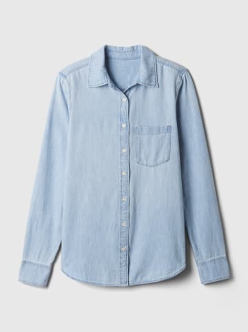 GAP Spijkerblouse lichtblauw
