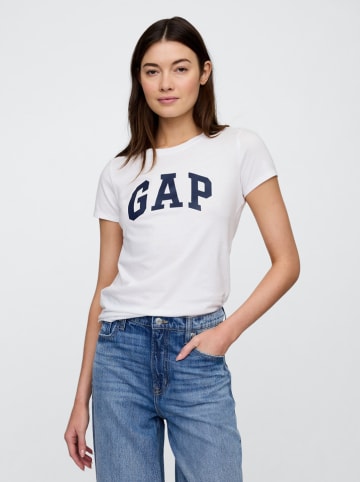 GAP 2er-Set: Shirts in Rosa/ Weiß