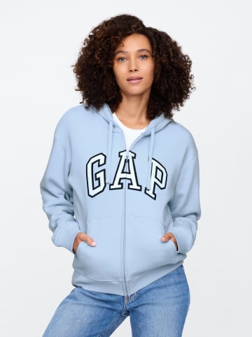 GAP Sweatjacke in Hellblau