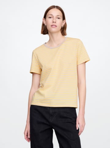 GAP Shirt in Gelb/ Beige