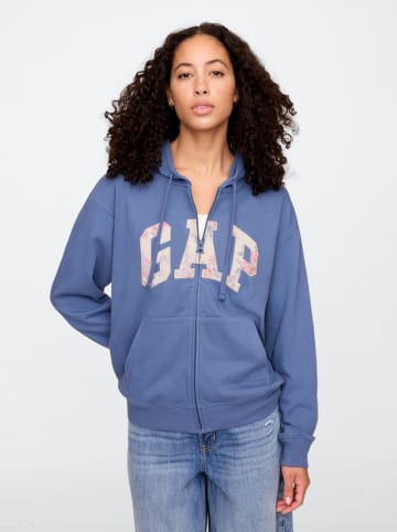 GAP Sweatjacke in Blau