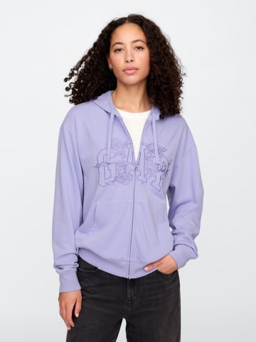 GAP Sweatjacke in Flieder